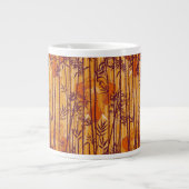 ザホワイトロータスサンセットサファリパターン ジャンボコーヒーマグカップ (正面)