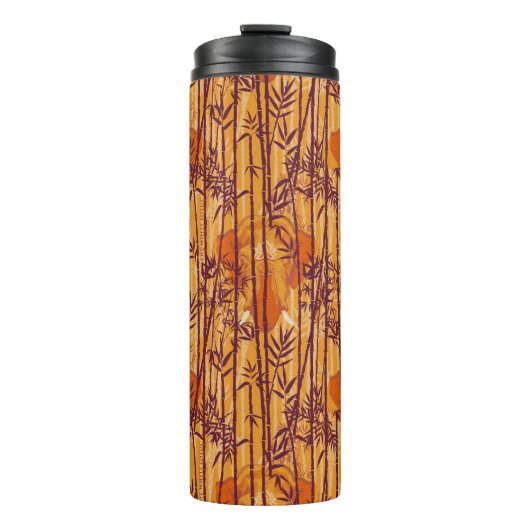 ザホワイトロータスサンセットサファリパターン タンブラー (正面)