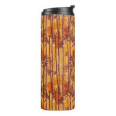ザホワイトロータスサンセットサファリパターン タンブラー (回転左)
