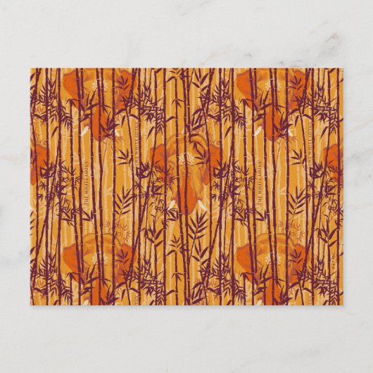 ザホワイトロータスサンセットサファリパターン ポストカード (正面)