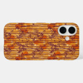 ザホワイトロータスサンセットサファリパターン Case-Mate iPhoneケース (裏面 (横))