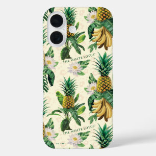 ザホワイトロータスパイナップルパラダイスパターン iPhone 16ケース