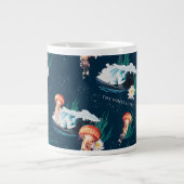 ザホワイトロータス海クラゲ ジャンボコーヒーマグカップ (正面)