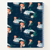 ザホワイトロータス海クラゲ ノートブック (裏面)