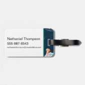 ザホワイトロータス海クラゲ ラゲッジタグ (裏面横)