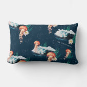 ザホワイトロータス海クラゲ ランバークッション (正面)