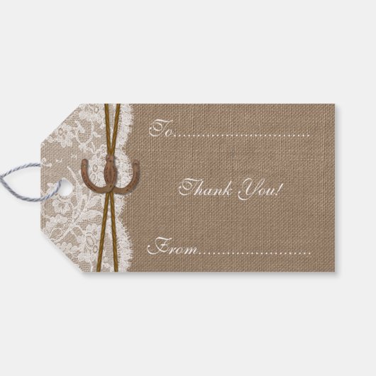 ザホースシ素朴ューコレクションラベル ギフトタグ (裏面横)