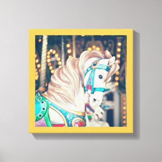 ザホース絵を描キャンバス キャンバスプリント (正面)