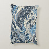 ザホームスタジオインディゴ開花 アクセントクッション (裏面(縦))