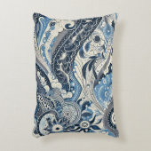 ザホームスタジオインディゴ開花 アクセントクッション (正面(垂直))