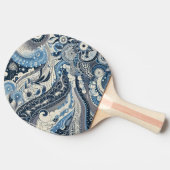 ザホームスタジオインディゴ開花 卓球ラケット (横)