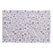 ザホームスタジオラベンダー開花ドゥベットカバー 枕カバー (裏面)