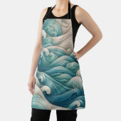 ザホームスタジオ海波形スワール エプロン (インサイチュ)