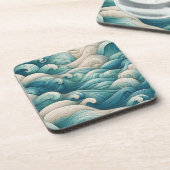 ザホームスタジオ海波形スワール コースター (左側)