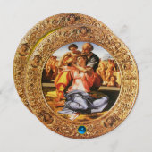 ザホーリーファミリークリスマスサファイアジェムパーティー 招待状 (正面/裏面)