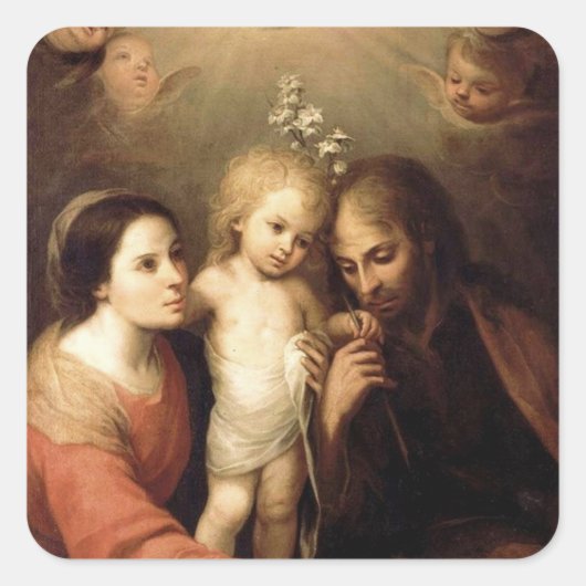 ザホーリーファミリーサクラダファミリア スクエアシール (正面)