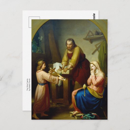 ザホーリーファミリーバイラファエルフローレス ポストカード (正面/裏面)