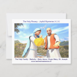 ザホーリーファミリー – 出生 ポストカード