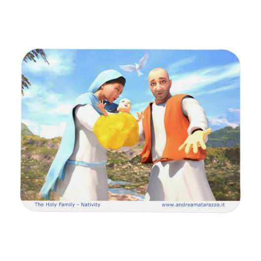 ザホーリーファミリー – 出生 マグネット (横)