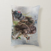 ザボイキンスパニエル犬 アクセントクッション (裏面(縦))