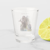ザボイキンスパニエル犬 ショットグラス (裏面)