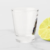 ザボイキンスパニエル犬 ショットグラス (左)