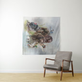 ザボイキンスパニエル犬 タペストリー (インサイチュ(横))