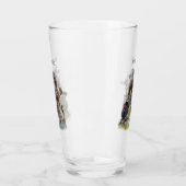 ザボイキンスパニエル犬 タンブラーグラス (左)