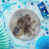 ザボイキンスパニエル犬 ペーパープレート (パーティー)