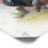 ザボイキンスパニエル犬 ポスター (コーナー)