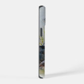 ザボイキンスパニエル犬 iPhone 15ケース (右側面)