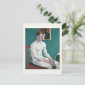 ザボクサーバイフランシスカデルファインアートゲイ ポストカード (スタンド正面)