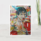 ザボクサー絵を描ズバイアルフレッドキツネ カード (正面)