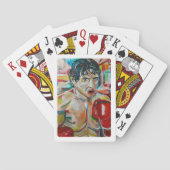 ザボクサー絵を描ズバイアルフレッドキツネ トランプ (裏面)