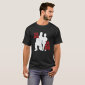 ザボスザ実在ボス父息子の娘マッチン Tシャツ (正面フル)