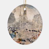 ザボストンマスカーポールリバーキング通り セラミックオーナメント (左)