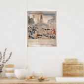 ザボストンマスカーポールリバーキング通り ポスター (キッチン)