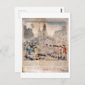 ザボストンマスカーポールリバーキング通り ポストカード (正面/裏面)