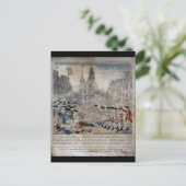 ザボストン大虐殺byポール・リバー1770 ポストカード (スタンド正面)