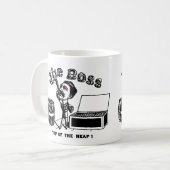 ザボスマンヴィンテージシガー広告アート コーヒーマグカップ (正面左)