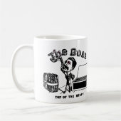 ザボスマンヴィンテージシガー広告アート コーヒーマグカップ (左)