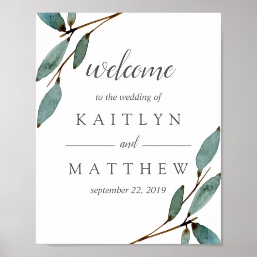 ザボタニカルブリスのコレク結婚ションウェルカム ポスター (正面)