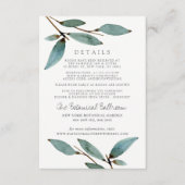 ザボタニカルブリス結婚ズコレクション エンクロージャーカード (正面)