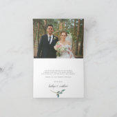 ザボタニカルブリス結婚ズコレクション サンキューカード (内部)