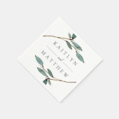 ザボタニカルブリス結婚ズコレクション スタンダードカクテルナプキン (角)