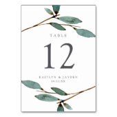 ザボタニカルブリス結婚ズコレクション テーブルナンバー (裏面)