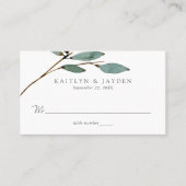 ザボタニカルブリス結婚ズコレクション プレイスカード (正面)