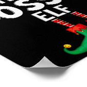 ザボッシー小妖精や小人マッチングファミリークリスマス ポスター (角)