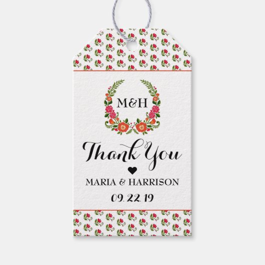 ザボヘミアン結婚サマーコレクション ギフトタグ (正面)