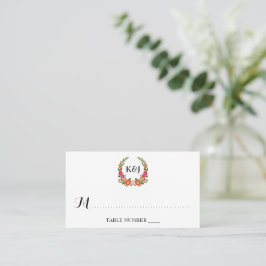 ザボヘミアン結婚サマーコレクション プレイスカード